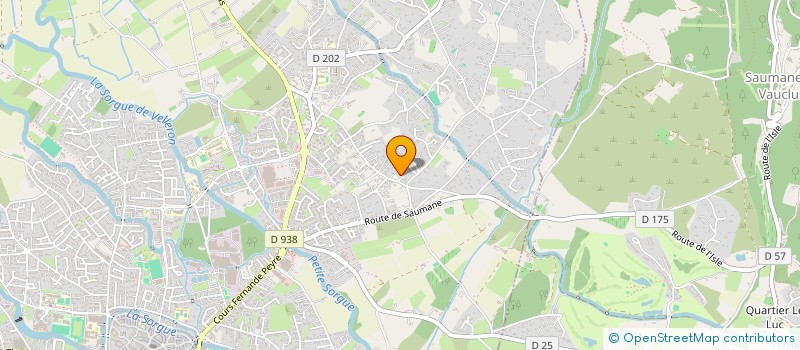 localisation de l'entreprise MONSIEUR BENJAMIN LOPEZ  L'ISLE-SUR-LA-SORGUE