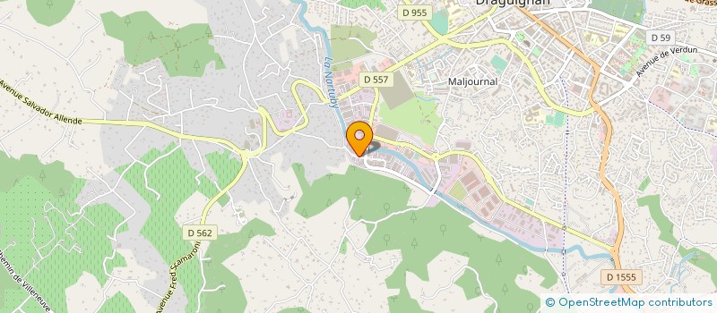 localisation de l'entreprise MONSIEUR BENJAMIN LORENZATI  DRAGUIGNAN