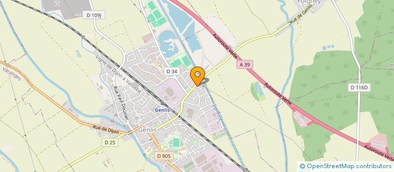 localisation de l'entreprise MONSIEUR BENJAMIN LOTH  GENLIS