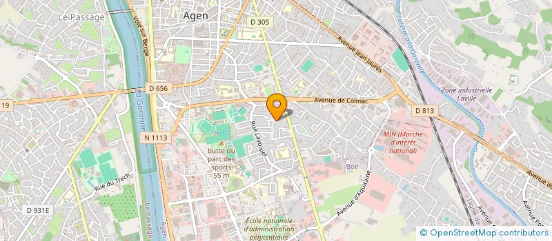 localisation de l'entreprise MONSIEUR BENJAMIN LOUIS DIT CHOLLET  AGEN