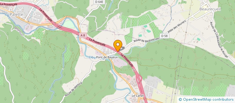 localisation de l'entreprise MONSIEUR BENJAMIN LOUIS REMY  MEYREUIL