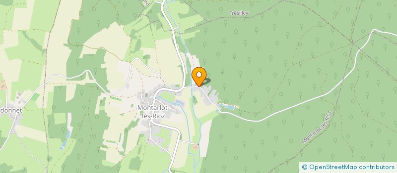 localisation de l'entreprise MONSIEUR BENJAMIN LOYE  MONTARLOT-LES-RIOZ