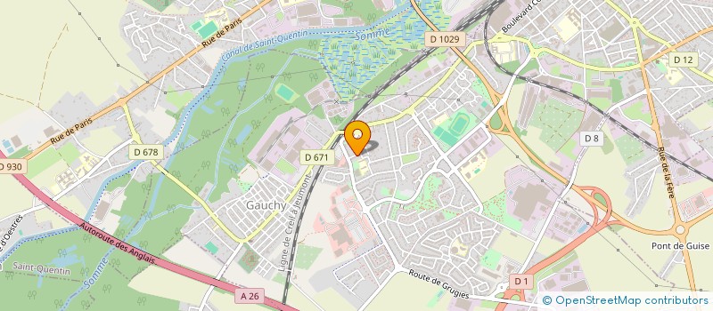 localisation de l'entreprise MONSIEUR BENJAMIN LUBART à GAUCHY