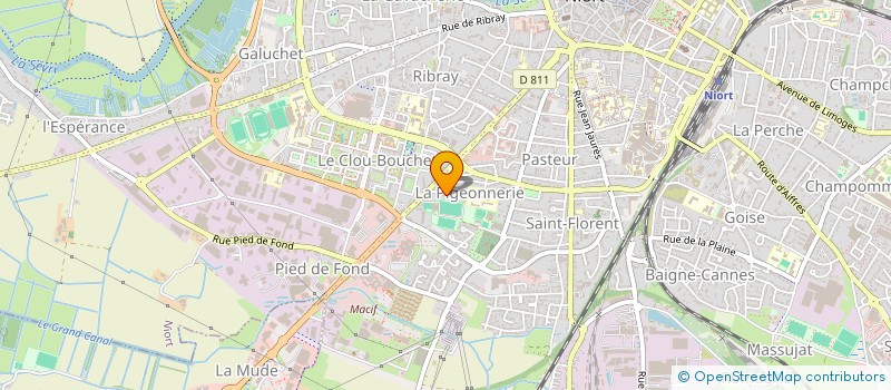 localisation de l'entreprise MONSIEUR BENJAMIN LUCAS à NIORT