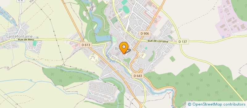 localisation de l'entreprise MONSIEUR BENJAMIN MAGNE  VAL DE BRIEY