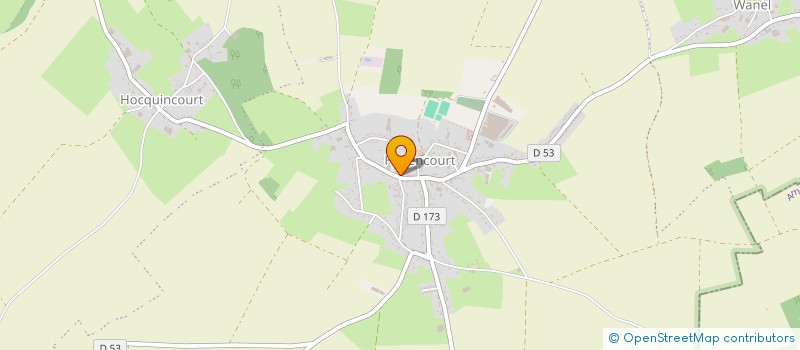 localisation de l'entreprise MONSIEUR BENJAMIN MAGNEZ  HALLENCOURT