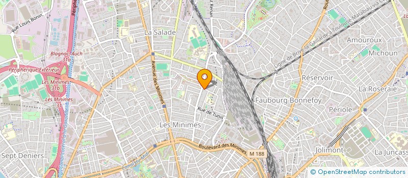localisation de l'entreprise MONSIEUR BENJAMIN MAGNIER à TOULOUSE