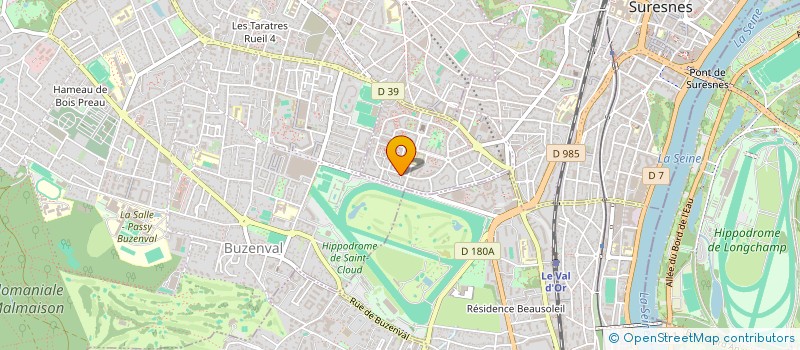 localisation de l'entreprise MONSIEUR BENJAMIN MAGNIN à SURESNES