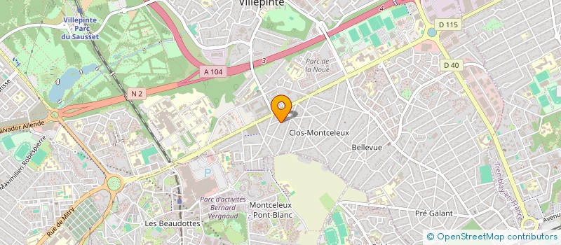 localisation de l'entreprise MONSIEUR BENJAMIN MAIGROT à VILLEPINTE