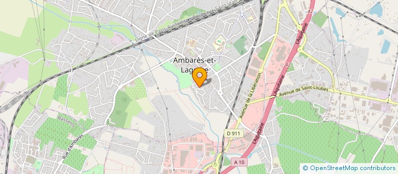 localisation de l'entreprise MONSIEUR BENJAMIN MAISONNIAUD  AMBARES-ET-LAGRAVE