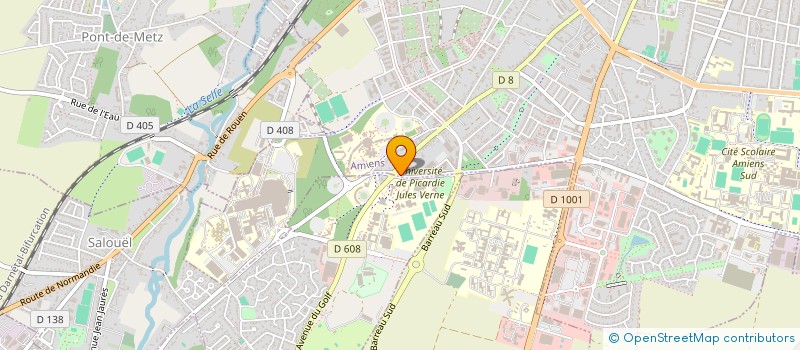 localisation de l'entreprise MONSIEUR BENJAMIN MALINOWSKI  AMIENS