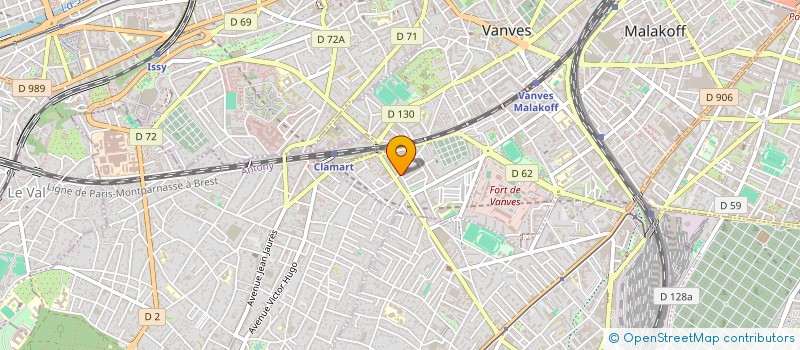 localisation de l'entreprise MONSIEUR BENJAMIN MANCUSO à MALAKOFF