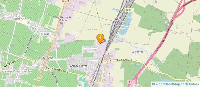 localisation de l'entreprise MONSIEUR BENJAMIN MANICI à GEVREY-CHAMBERTIN