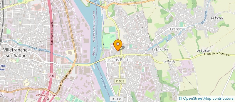 localisation de l'entreprise MONSIEUR BENJAMIN MANISSIER à JASSANS-RIOTTIER