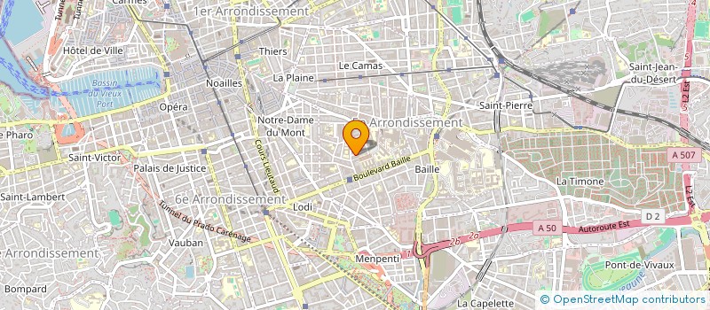 localisation de l'entreprise MONSIEUR BENJAMIN MARAIS à MARSEILLE