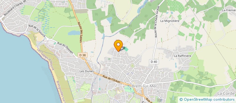 localisation de l'entreprise MONSIEUR BENJAMIN MARCHAL à BREM-SUR-MER