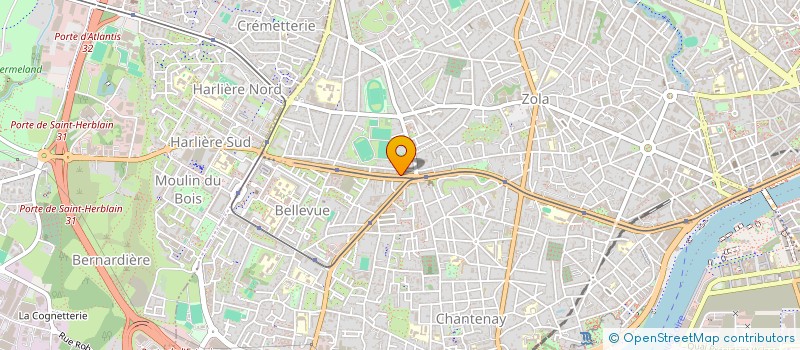 localisation de l'entreprise MONSIEUR BENJAMIN MARCHAND  NANTES