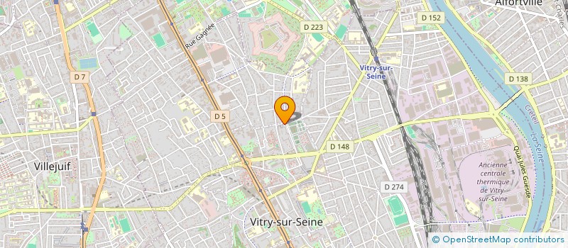 localisation de l'entreprise MONSIEUR BENJAMIN MARCHET à VITRY-SUR-SEINE