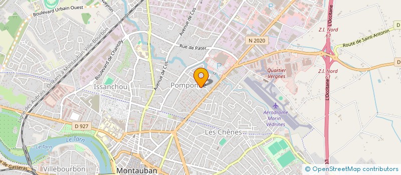 localisation de l'entreprise MONSIEUR BENJAMIN MARCON  MONTAUBAN