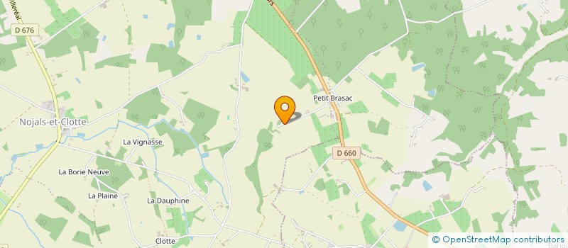 localisation de l'entreprise MONSIEUR BENJAMIN MARESCASSIER  BEAUMONTOIS EN PERIGORD