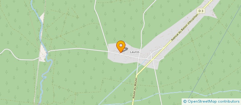 localisation de l'entreprise MONSIEUR BENJAMIN MARESCQ  LE PORGE