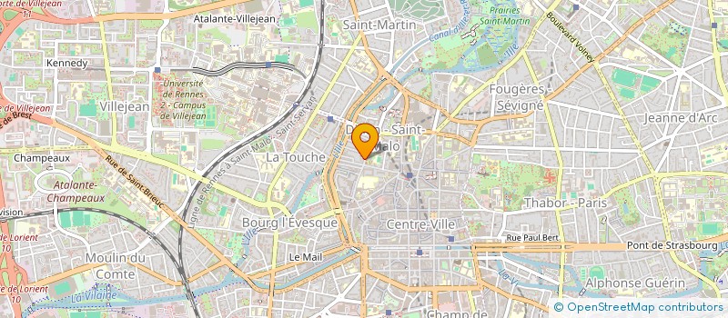 localisation de l'entreprise MONSIEUR BENJAMIN MARMIGNON à RENNES
