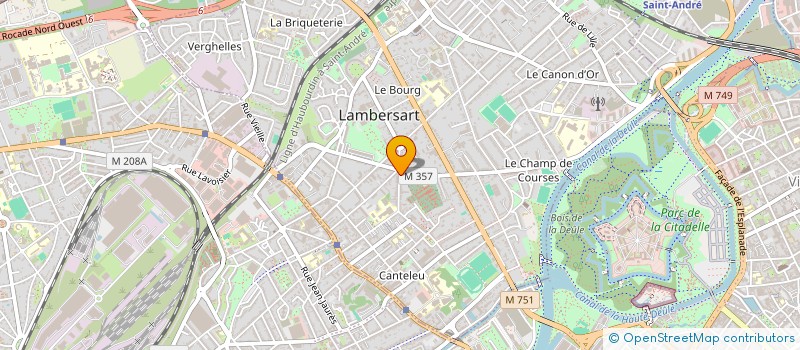 localisation de l'entreprise MONSIEUR BENJAMIN MARQUE à LAMBERSART
