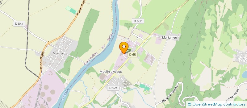 localisation de l'entreprise MONSIEUR BENJAMIN MARRA  HIERES-SUR-AMBY