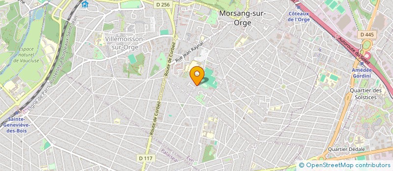 localisation de l'entreprise MONSIEUR BENJAMIN MARRE  MORSANG-SUR-ORGE