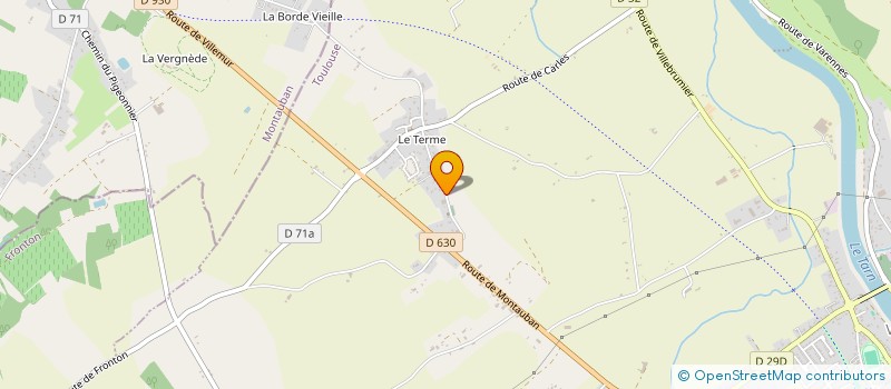 localisation de l'entreprise MONSIEUR BENJAMIN MARSCHALL  VILLEMUR-SUR-TARN