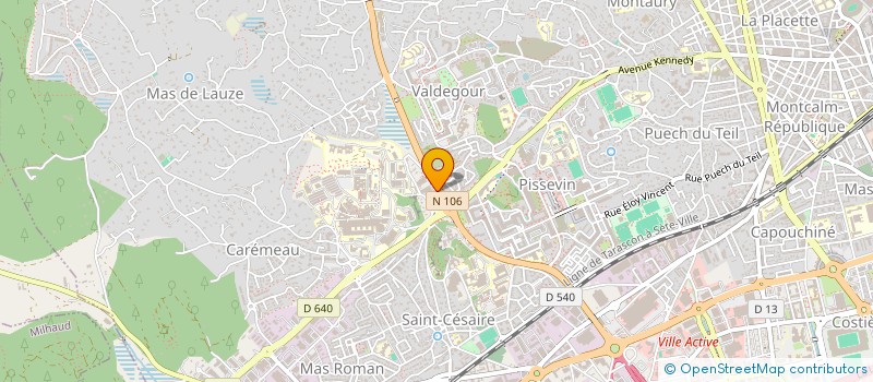 localisation de l'entreprise MONSIEUR BENJAMIN MARSON à NIMES