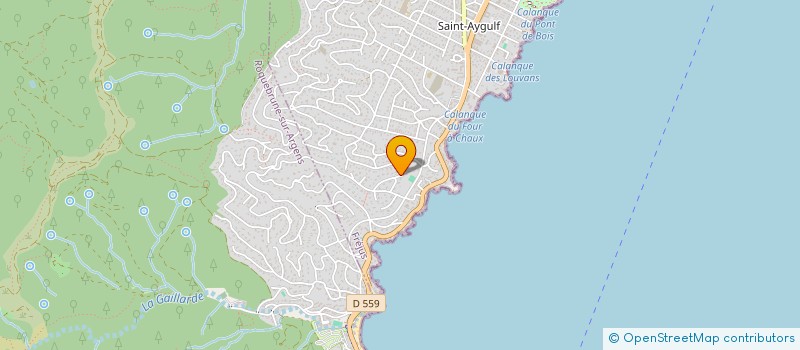 localisation de l'entreprise MONSIEUR BENJAMIN MARTEL à FREJUS