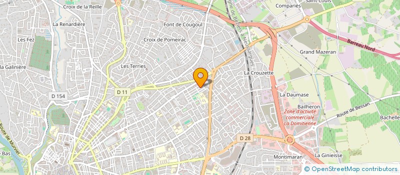 localisation de l'entreprise MONSIEUR BENJAMIN MARTINEZ à BEZIERS