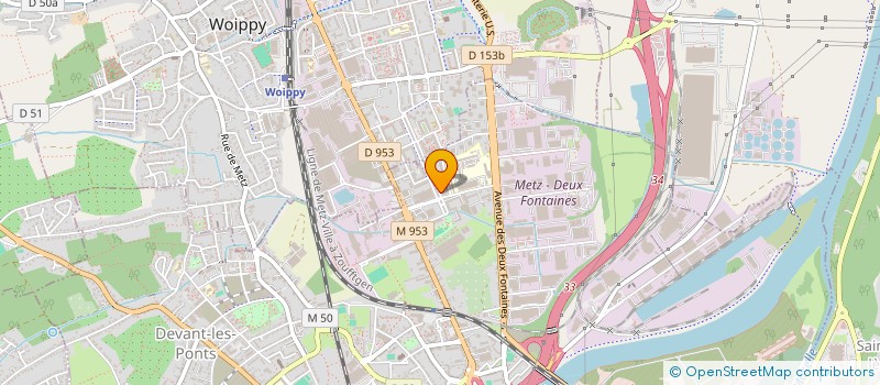 localisation de l'entreprise MONSIEUR BENJAMIN MARTINS AGWAIFE  METZ