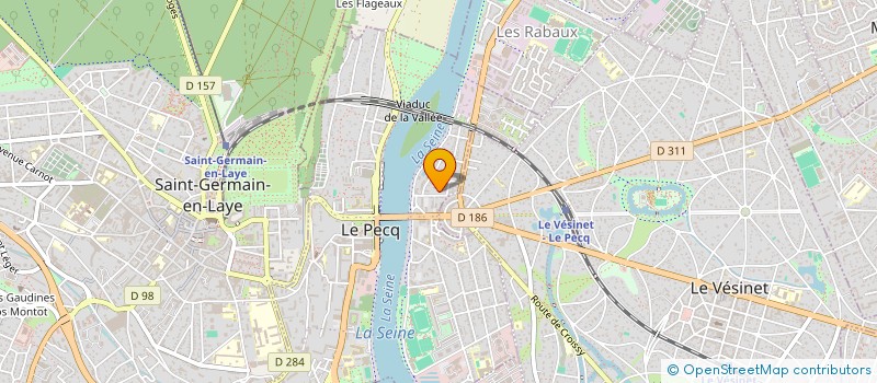 localisation de l'entreprise MONSIEUR BENJAMIN MARY  LE PECQ