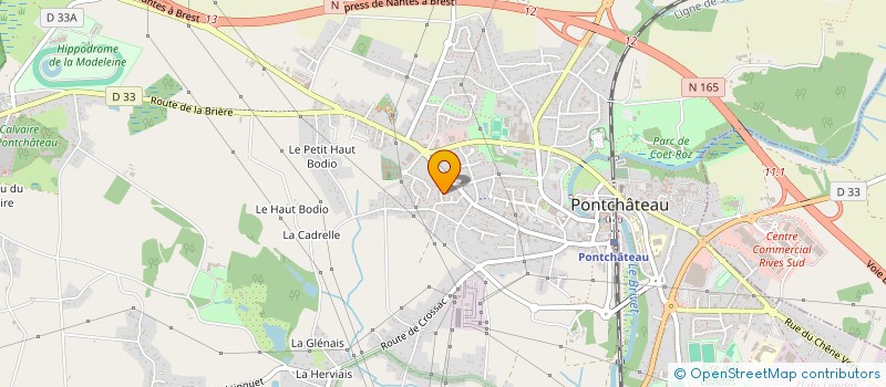 localisation de l'entreprise MONSIEUR BENJAMIN MARY  PONTCHATEAU