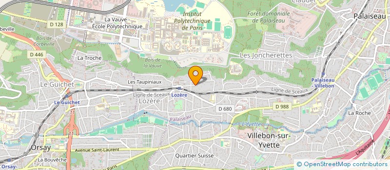 localisation de l'entreprise MONSIEUR BENJAMIN MASSERON à PALAISEAU