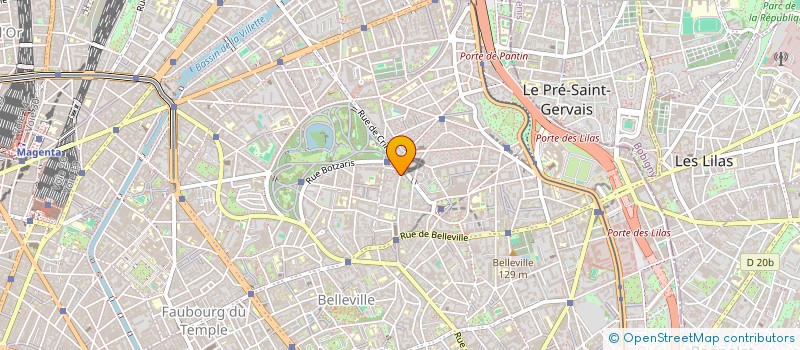 localisation de l'entreprise MONSIEUR BENJAMIN MASSET  PARIS