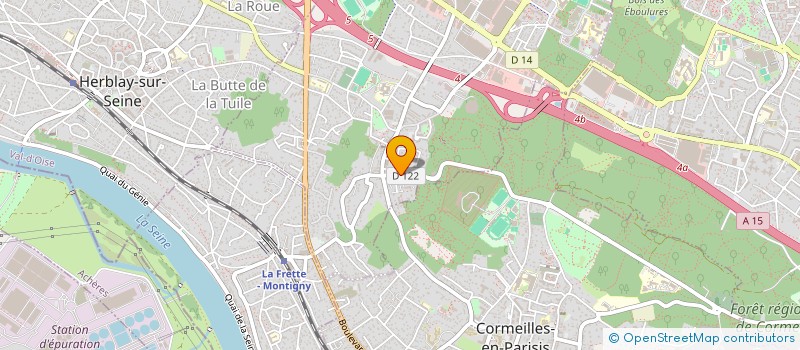 localisation de l'entreprise MONSIEUR BENJAMIN MASSON  MONTIGNY-LES-CORMEILLES