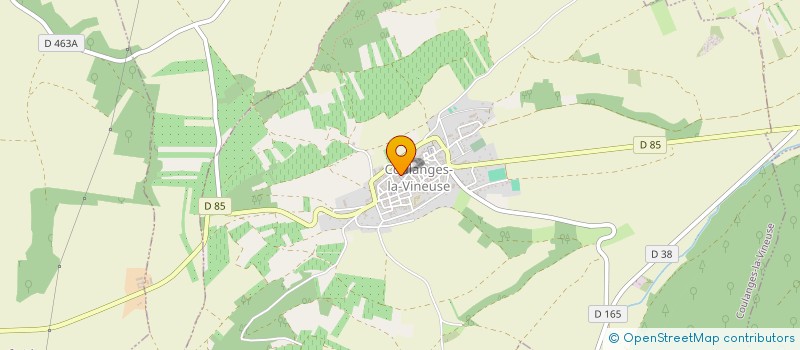 localisation de l'entreprise MONSIEUR BENJAMIN MATEOS à COULANGES-LA-VINEUSE