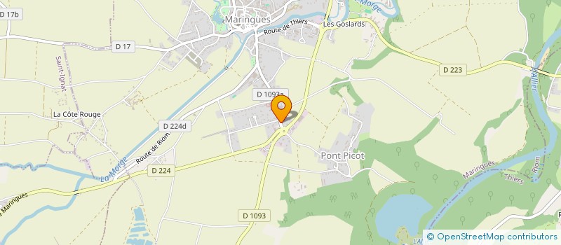 localisation de l'entreprise MONSIEUR BENJAMIN MATHIEU  JOZE