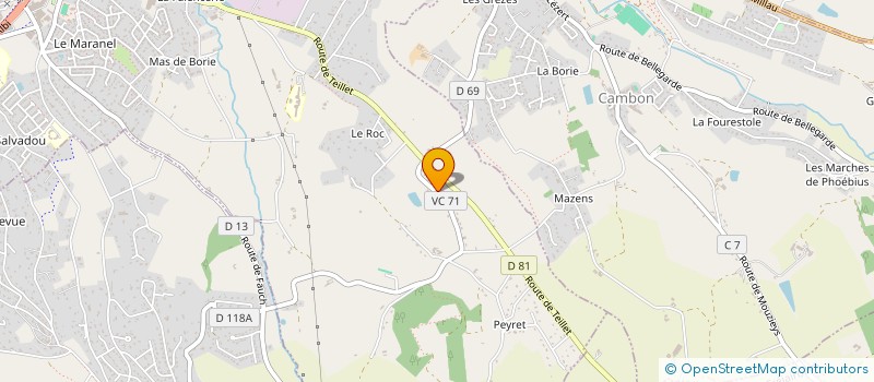 localisation de l'entreprise MONSIEUR BENJAMIN MATHIEU à ALBI