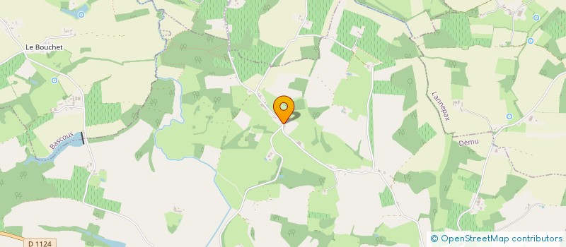 localisation de l'entreprise MONSIEUR BENJAMIN MAURIN  DEMU