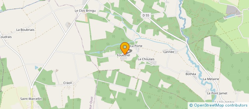 localisation de l'entreprise MONSIEUR BENJAMIN MAZERY  SIXT-SUR-AFF