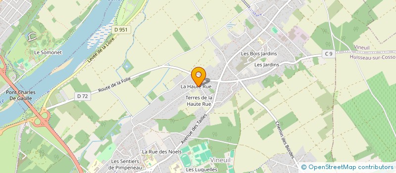 localisation de l'entreprise MONSIEUR BENJAMIN MAZZOCCHI à VINEUIL