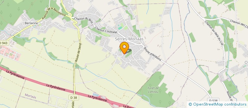 localisation de l'entreprise MONSIEUR BENJAMIN MEAKER  ARESSY