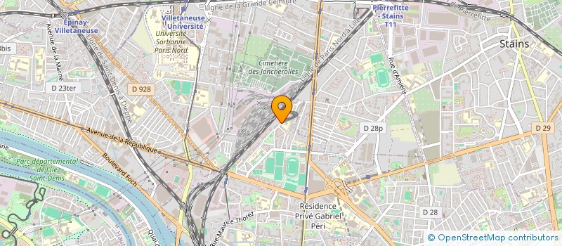 localisation de l'entreprise MONSIEUR BENJAMIN MEDJEBER  SAINT-DENIS