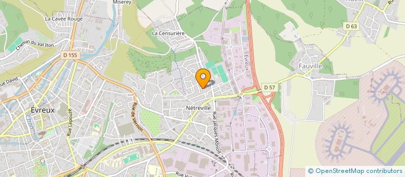 localisation de l'entreprise MONSIEUR BENJAMIN MENDES TANI  EVREUX