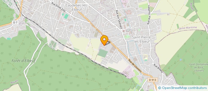 localisation de l'entreprise MONSIEUR BENJAMIN MERGEY  SAINT-PIERRE-LES-ELBEUF