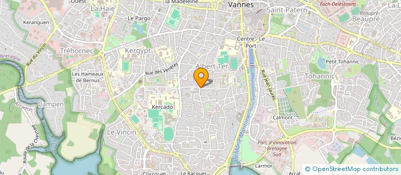 localisation de l'entreprise MONSIEUR BENJAMIN MESEGUER MARTINEZ à VANNES